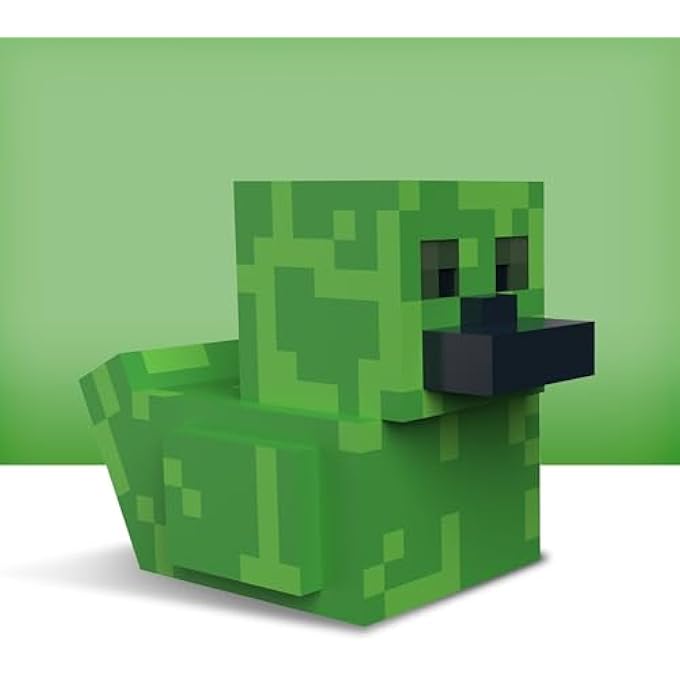 MINECRAFT تمثال بطة مطاطية قابلة للجمع من الإصدار الأول - سلع رسمية من ماينكرافت - تلفزيون، أفلام وألعاب فيديو - Image 4